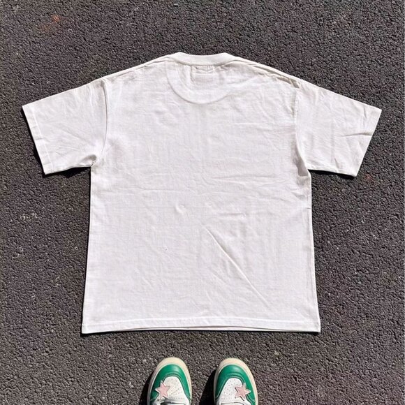 Gothic Anime Angel Tee - Y2K Alt Script Print - Picture 2 of 3